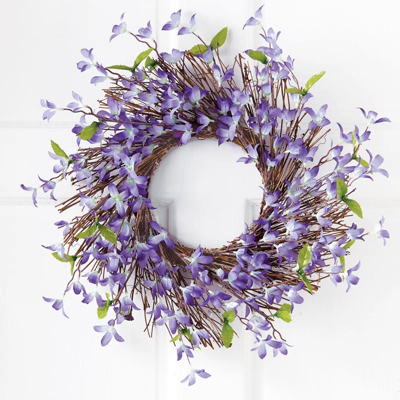 Primrue Faux 22'' Wreath