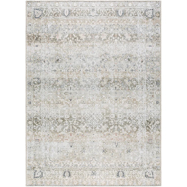 Our PNW Home x Livabliss Our PNW Home x Livabliss Machine Washable Oriental Boho Brown Area Rug