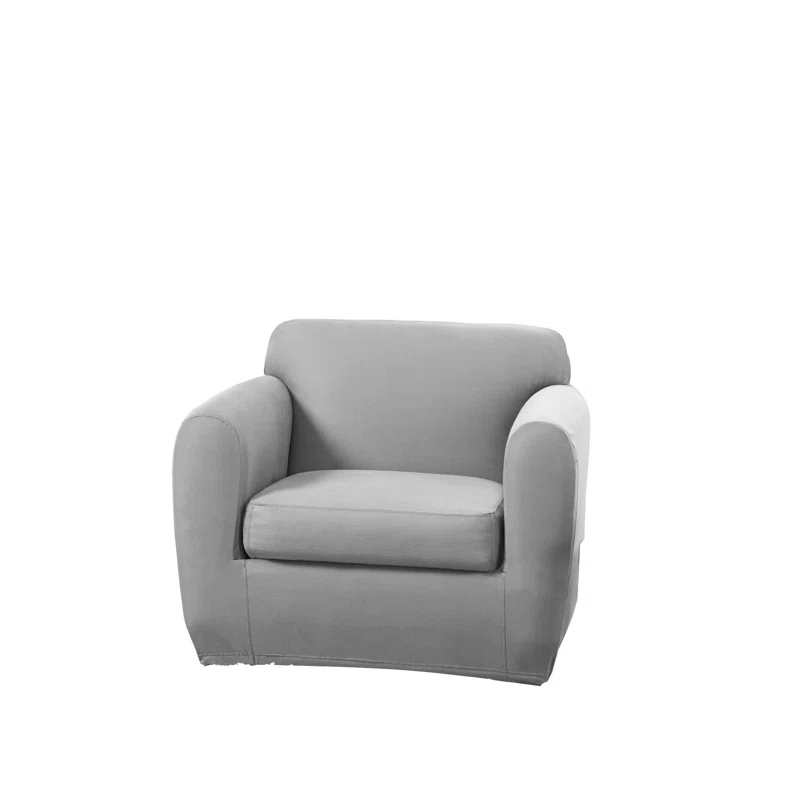 Sure Fit Box Cushion Armchair Slipcover