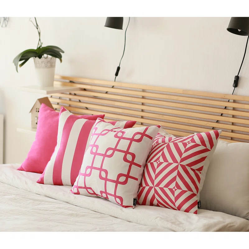 Stripe Striped Reversible Pillow Cover