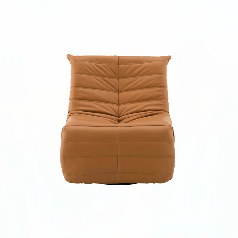 Hokku Designs Chenille Glider Recliner with Swivel