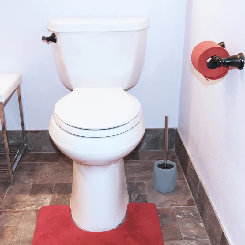Evideco Evideco Stone Toilet Brush And Holder