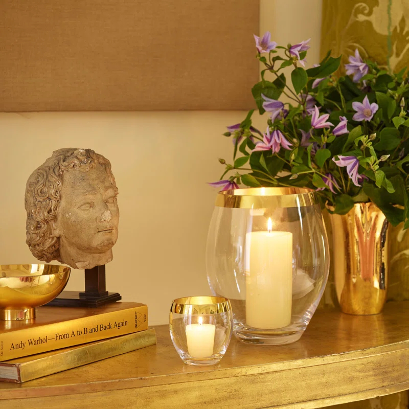 Gabriel Crystal Tabletop Hurricane