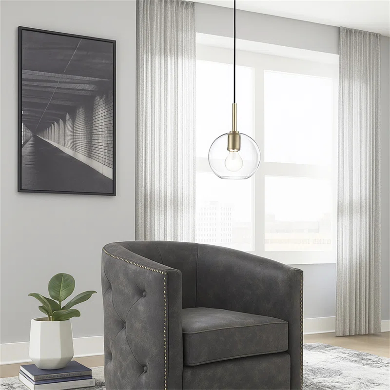 Latitude Run® Deth 1 - Light Single Pendant