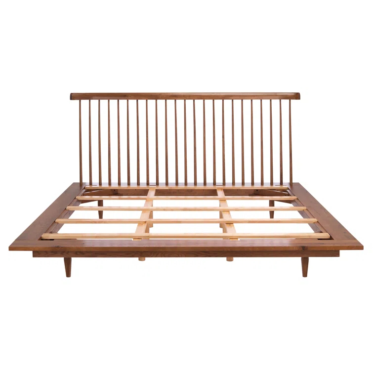 Solid Wood Slat Bed