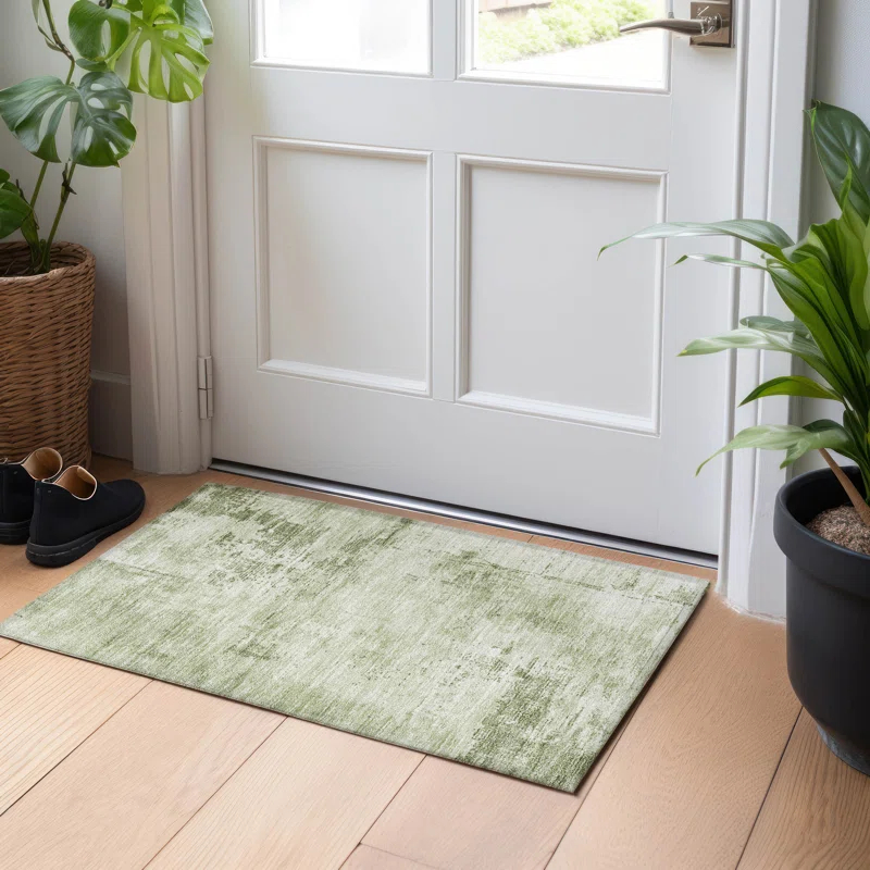 Machine Washable Indoor/Outdoor Chayden ACN1062 1'8" x 2'6" Rug