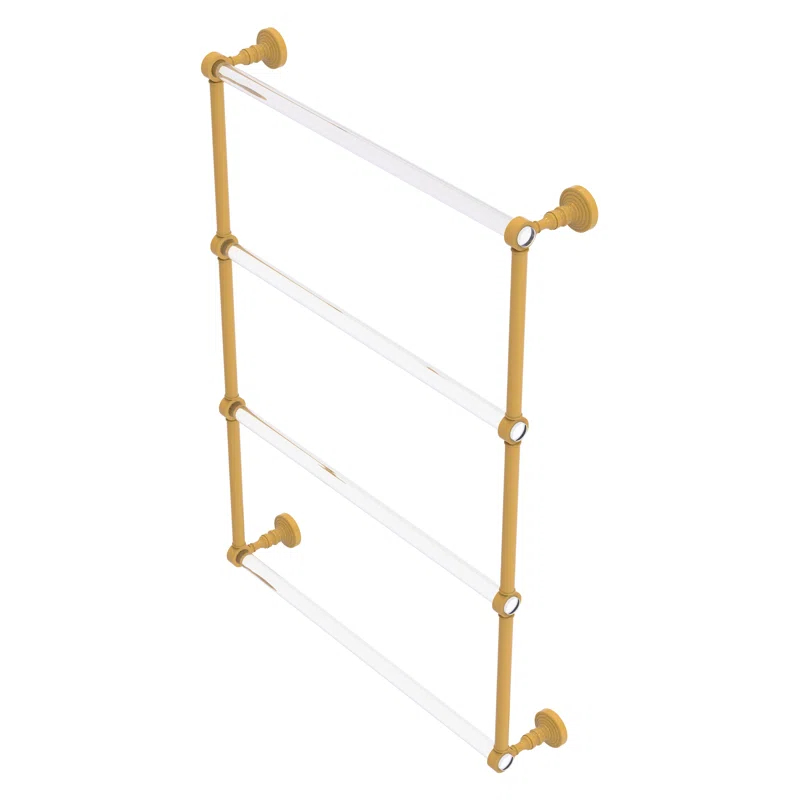 Allied Brass PG-28-24-SGL Pacific Grove 26.2'' 4 Wall Mounted Towel Bar
