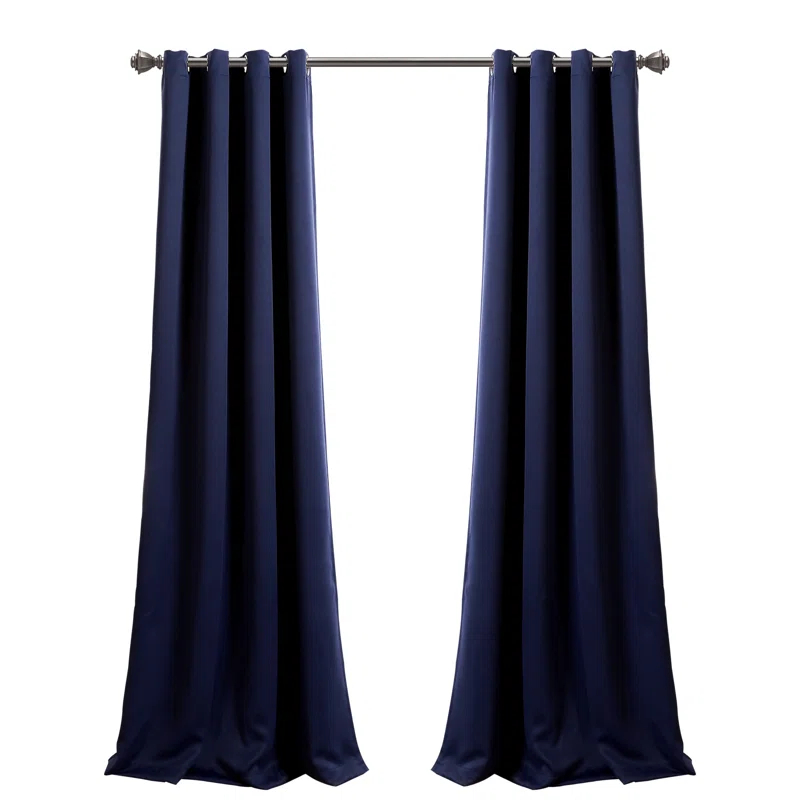 Torre & Tagus Insulated Polyester Blackout Curtain Pair (Set of 2)