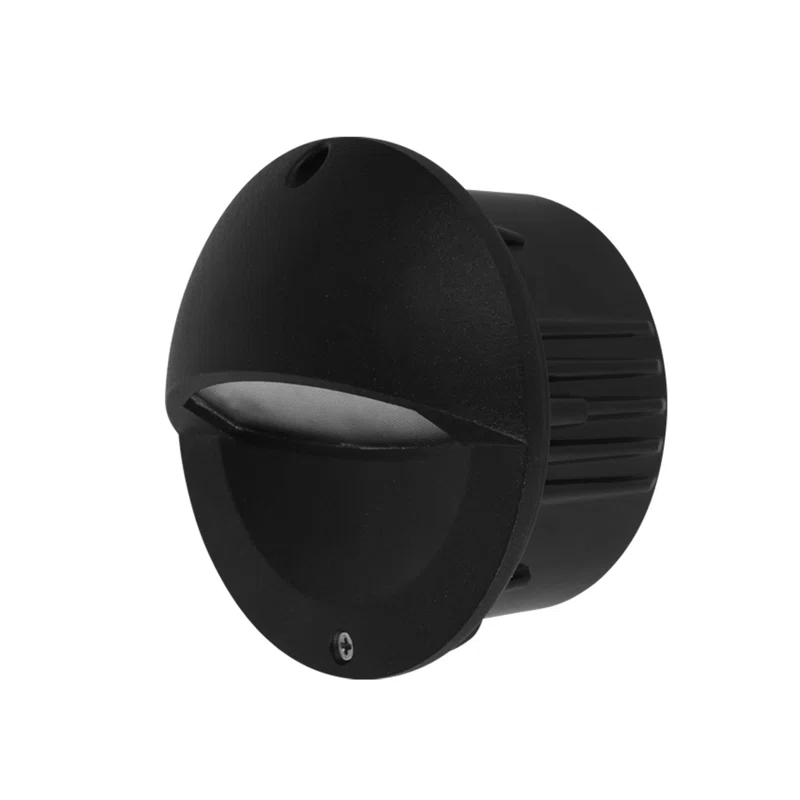 VONN Lighting 5-in Modern Low-Voltage 3-Watt ETL Certified Integrated LED Outdoor Steps Light