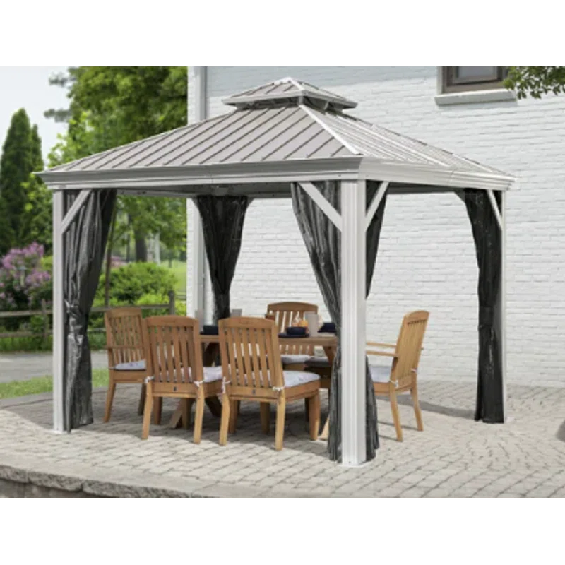 Sojag Sojag Monaco Champagne 10 ft. x 10 ft. Gazebo