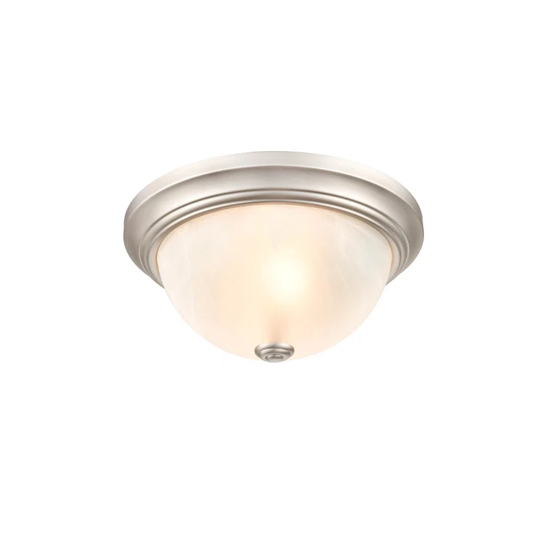Winston Porter Andreyah Glass Flush Mount