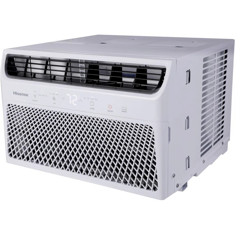 8,000 BTU Smart Window Inverter Air Conditioner with Wi-fi and Remote Control for up to 350 sq. ft.