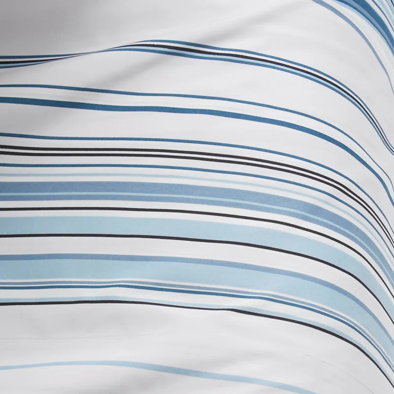 SouthShore Fine Linens Coastal Stripes Collection Striped Microfiber Sheet Set