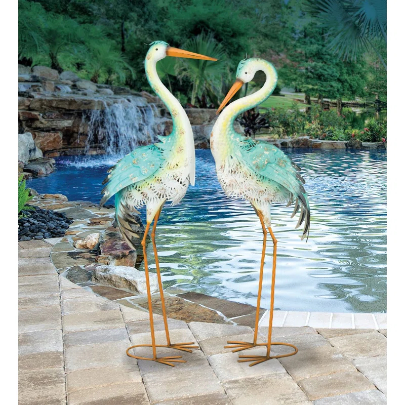 Regal Art & Gift Lagoon Heron Decor 38" - Up