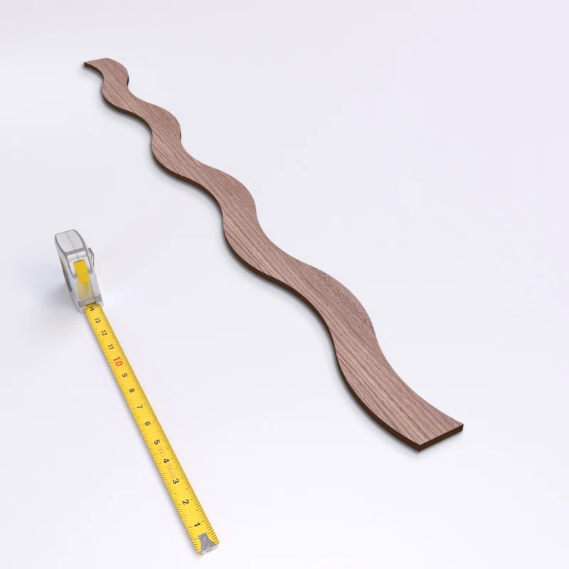 Brazos Adjustable Wood Decorative Slat Wall Panel Kit