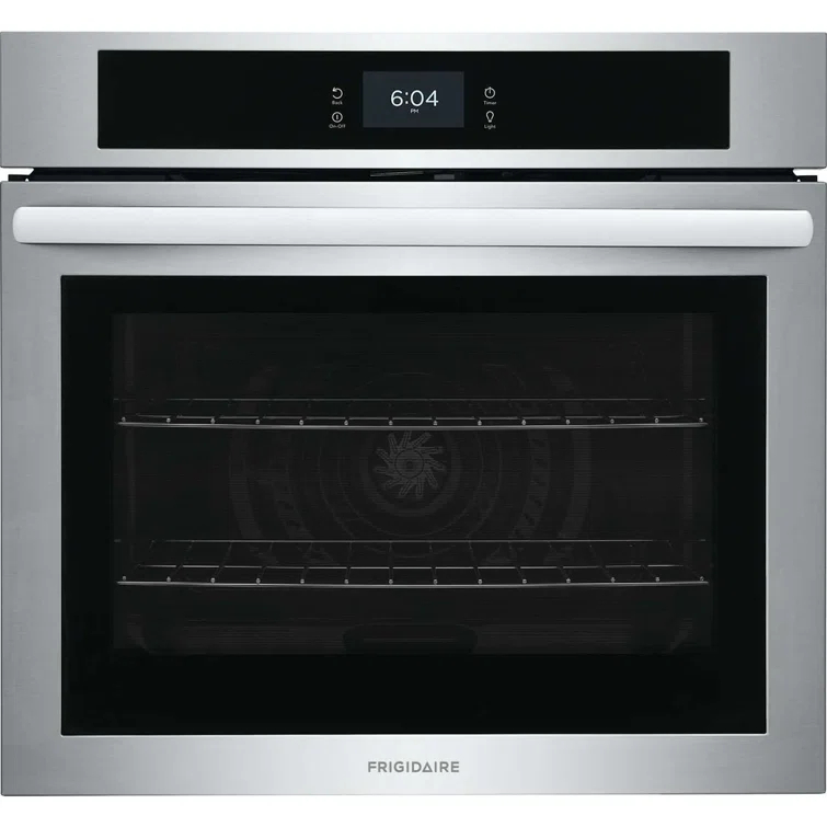 Frigidaire 30" 5.3 cu. ft Self-Cleaning Convection Electric Single Wall Oven FCWS3027AS