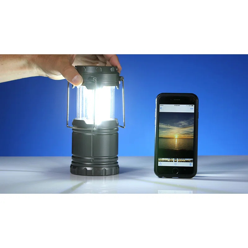 Bell + Howell 8'' Battery Powered Integrated LED Outdoor Lantern