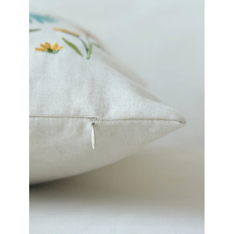 Cloud9 Design Floral Throw Pillow