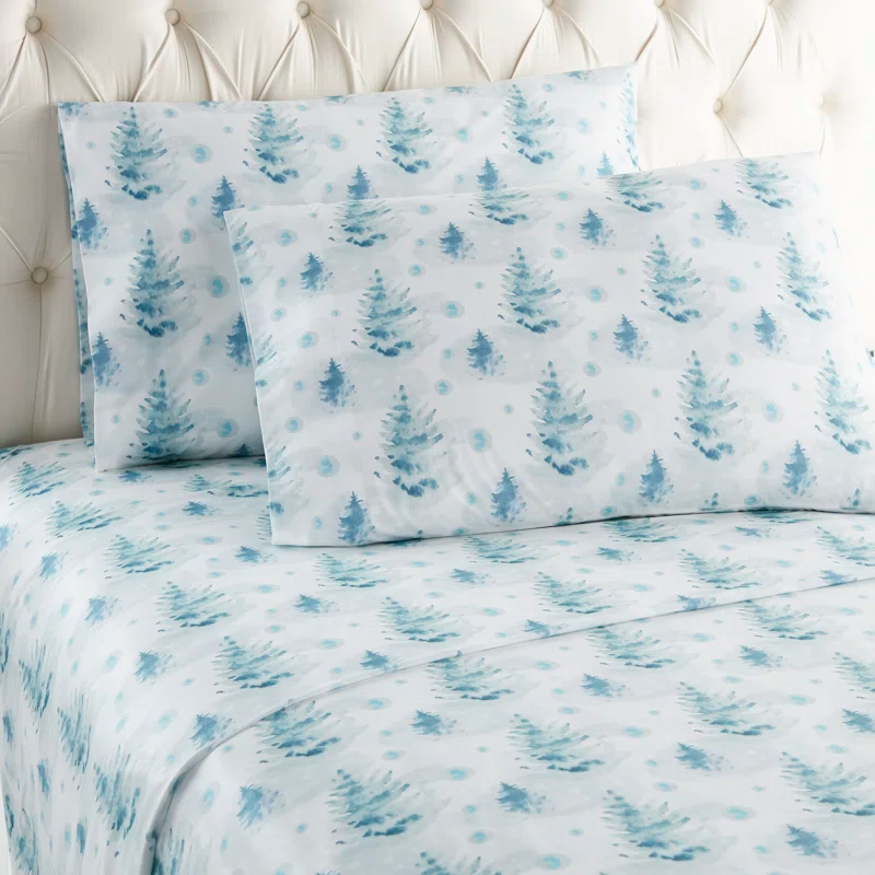 Micro Flannel® Micro Flannel® Printed Deep-Pocket Sheet Set