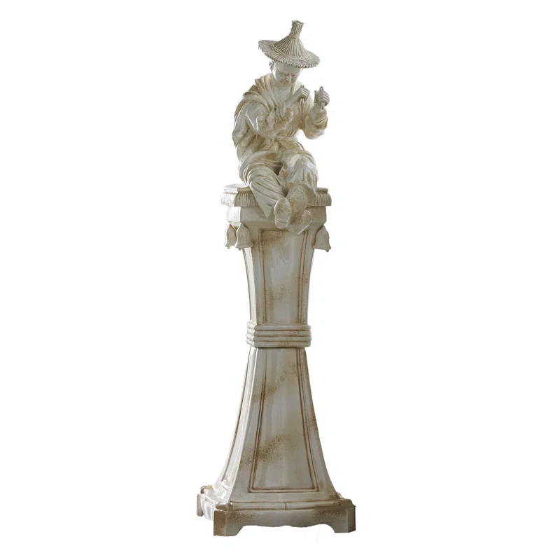 Chinoiserie People Statue