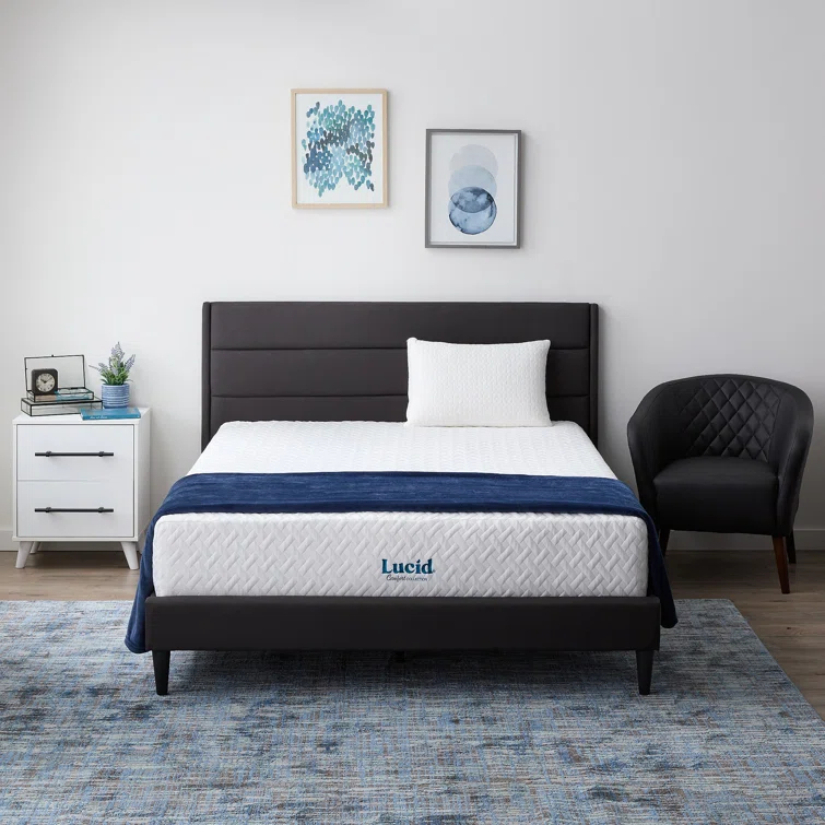 Lucid 12'' Medium Gel Memory Foam Mattress