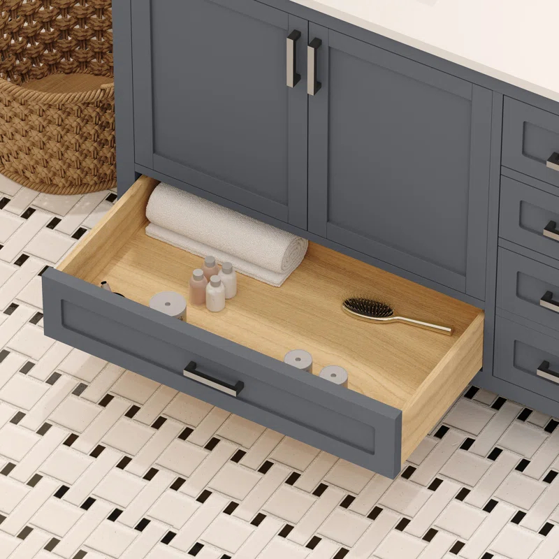 Ayna Decors Rooh 71 Double Bathroom Vanity Base Only