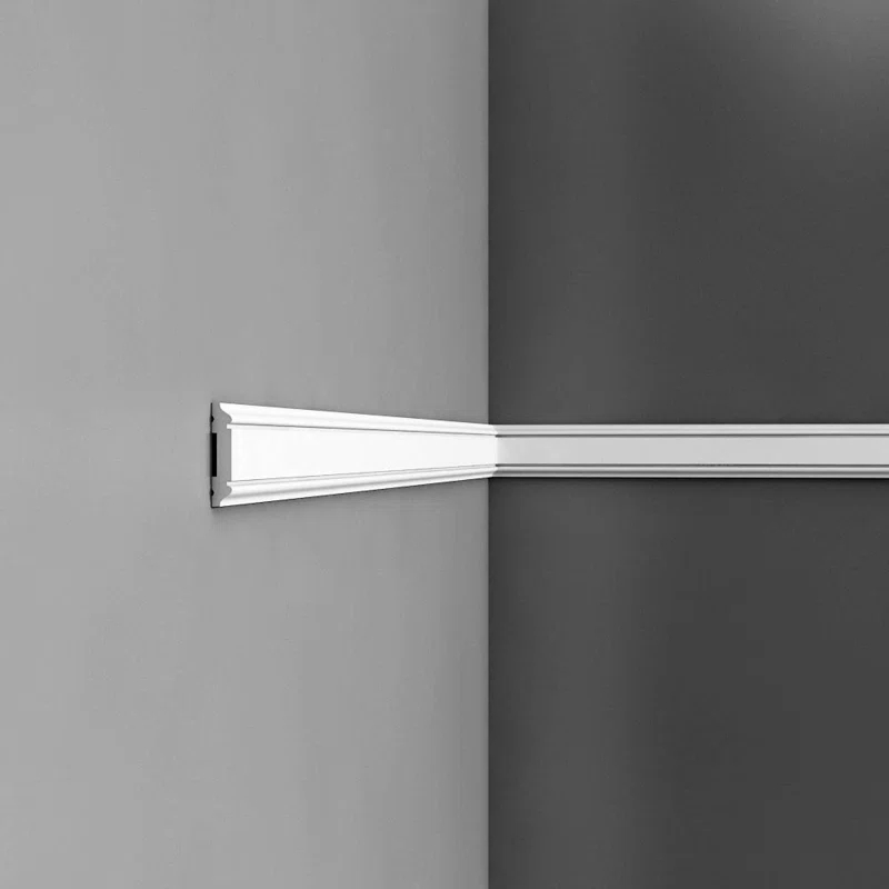 Orac Decor 2'' H x 78'' W x 0.375'' D Plastic Chair Rail