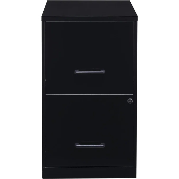 Lorell Soho 14.3'' Wide 2 -Drawer Steel File Cabinet