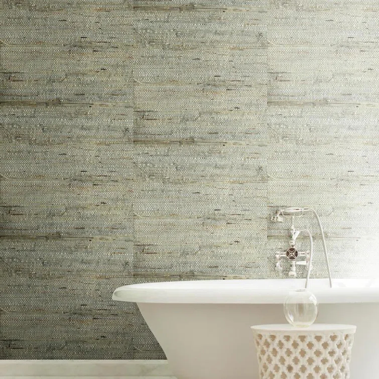 York Wallcoverings Urban Retreat 24' x 36" Grasscloth Wallpaper & Reviews | Perigold