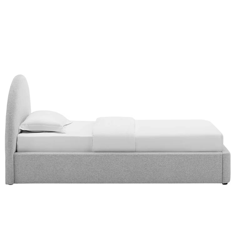 Modway Resort Performance Velvet Arched Round Platform Bed