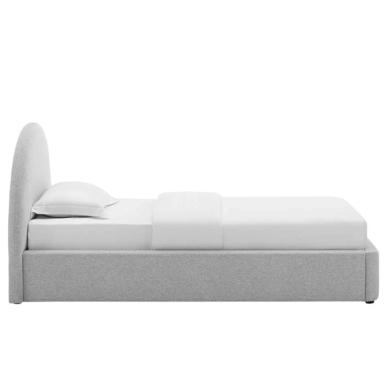 Modway Resort Performance Velvet Arched Round Platform Bed