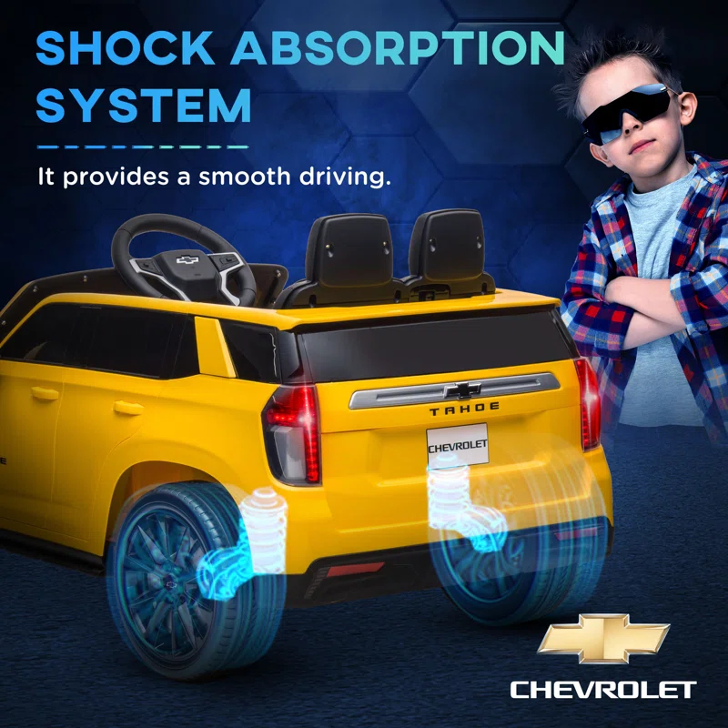 Aosom 12 Volt All-Terrain Vehicles Battery Powered Ride On with Remote Control