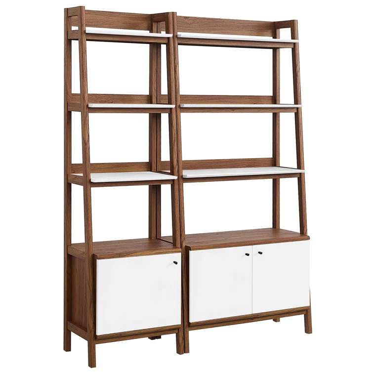 Modway Modway Bixby Wood Bookshelves - Set of 2