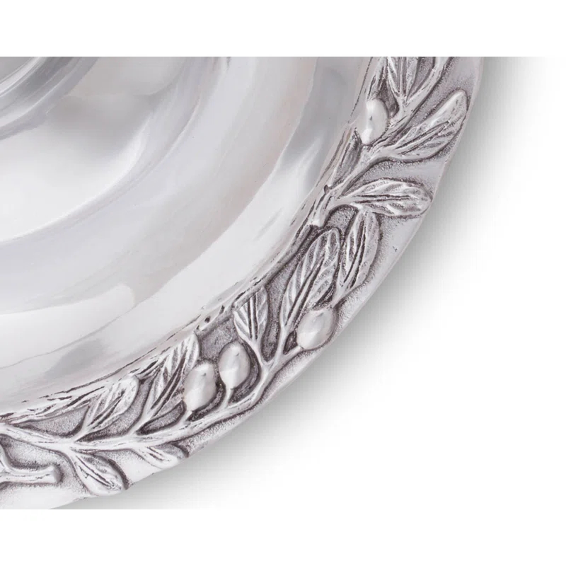 Arthur Court Designs Arthur Court Designs Tuscan Aluminum Chips And Dip Platter