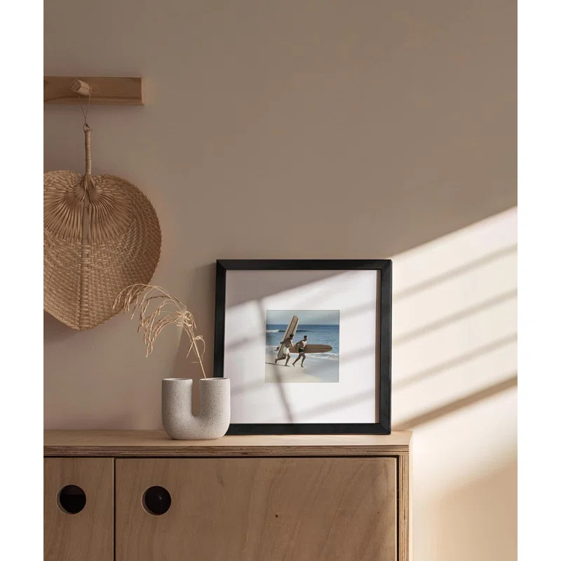 Haus and Hues Matted Square Metal Picture Frames (Set of 1)