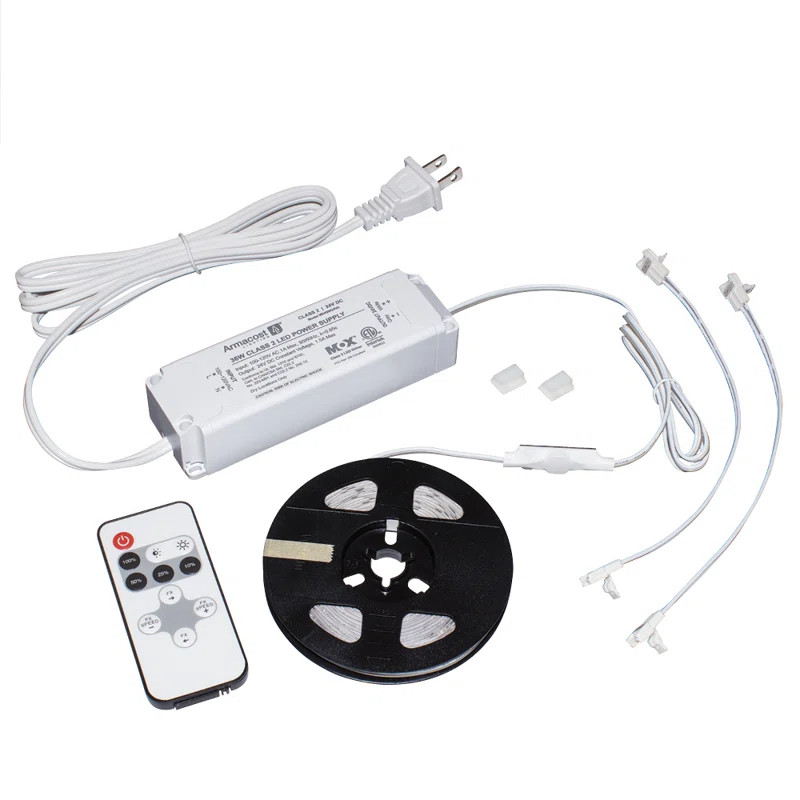 RibbonFlex Home 24V Dim-to-Warm White LED Strip Light Kit