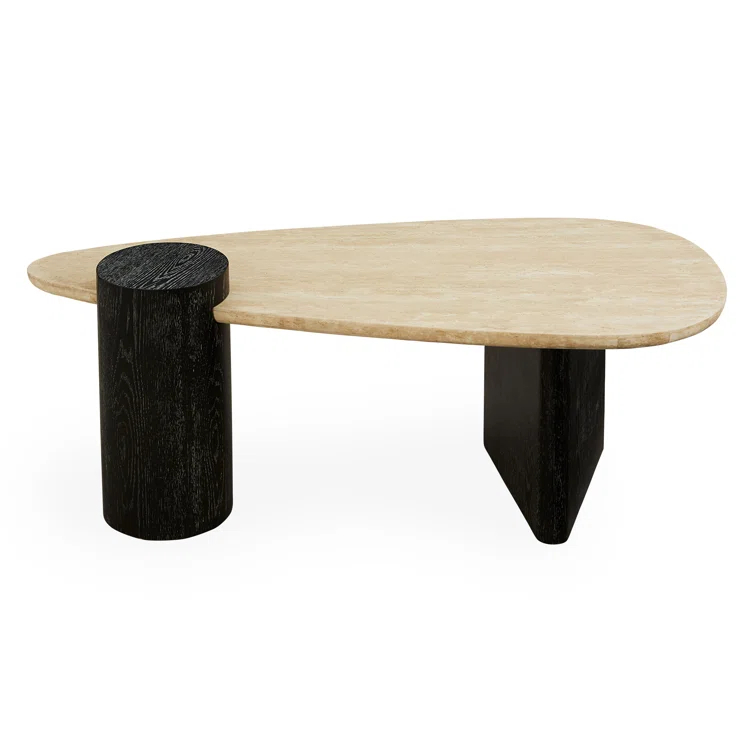 Jonathan Adler Oeuf Stone Top Coffee Table