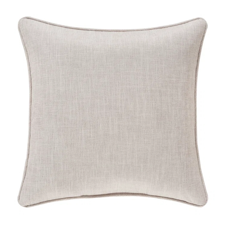 Five Queens Court Leanna 20" Square Decorative Throw Pillow