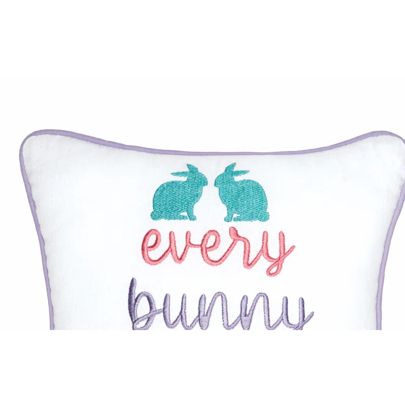 C&F Home Kiss My Cotton Tail Pillow