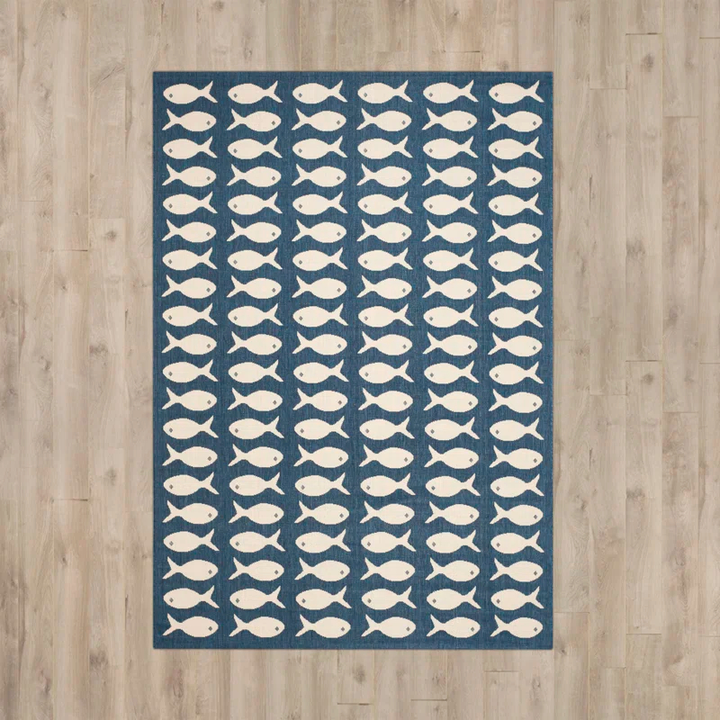 Highland Dunes Paugh Performance Animal Print Rug