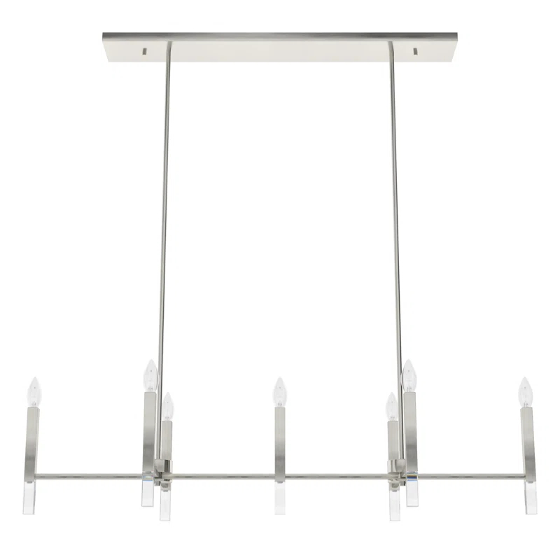 Hunter Fan Sunjai 7 Light Linear Ceiling Light Fixture
