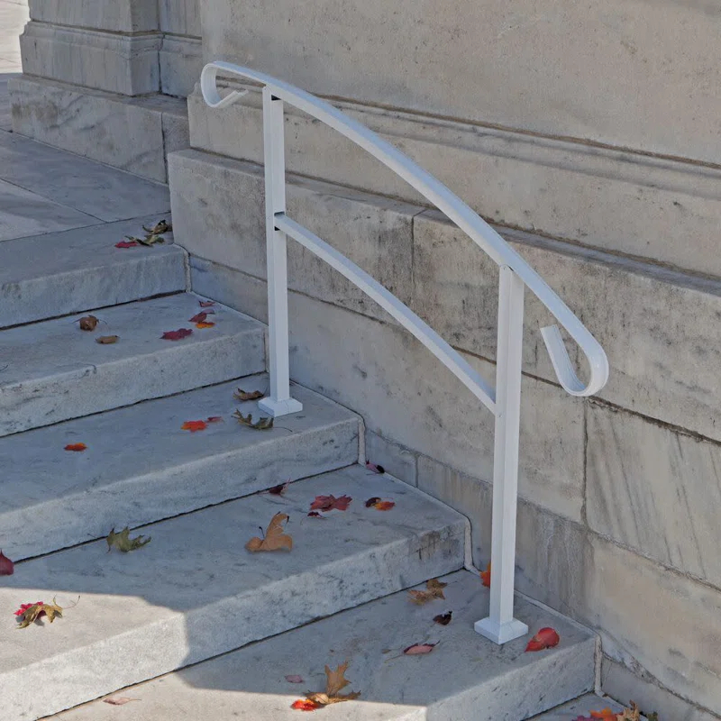 Barrette Outdoor Living Handirail 4-Step Aluminum Rail Kit