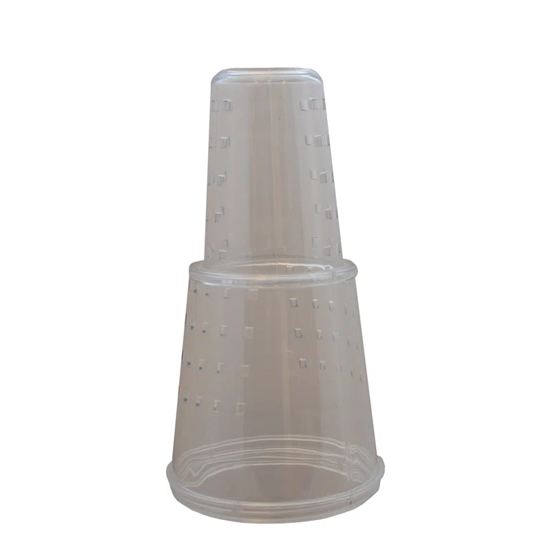 Service Ideas Round Plastic 384 Oz. Beverage Dispenser