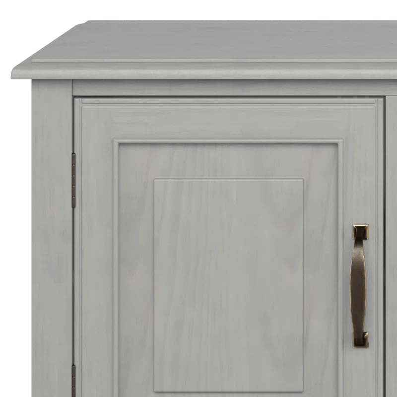 Simpli Home Connaught SOLID WOOD 72 inch Wide TV Stand For TVs up to 80 inches