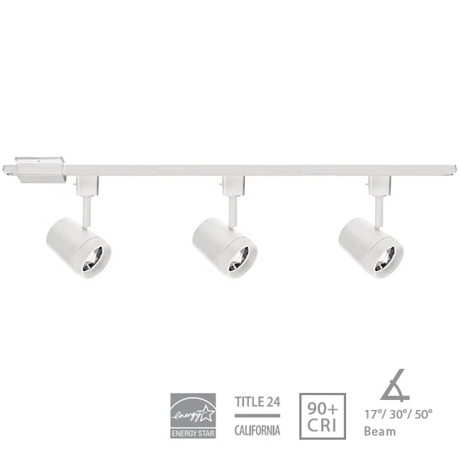 Ocularc 48'' 3 -Light Track Track Kit with Dimmable and Adjustable Head