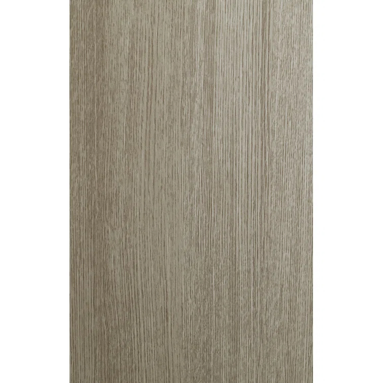 Belldinni Alba Solid Manufactured Wood and Glass Paneled Wood Finish Standard Door Slab