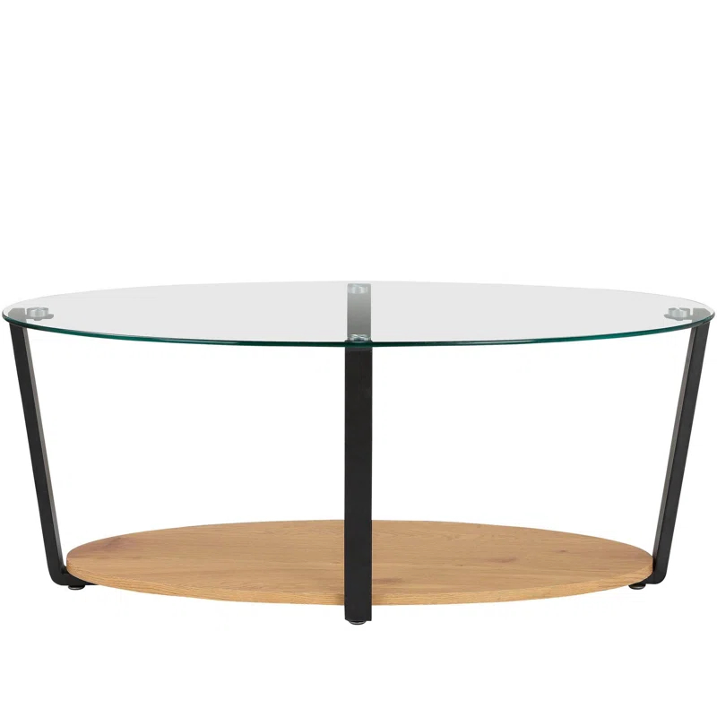 Nessa Glass Top Coffee Table