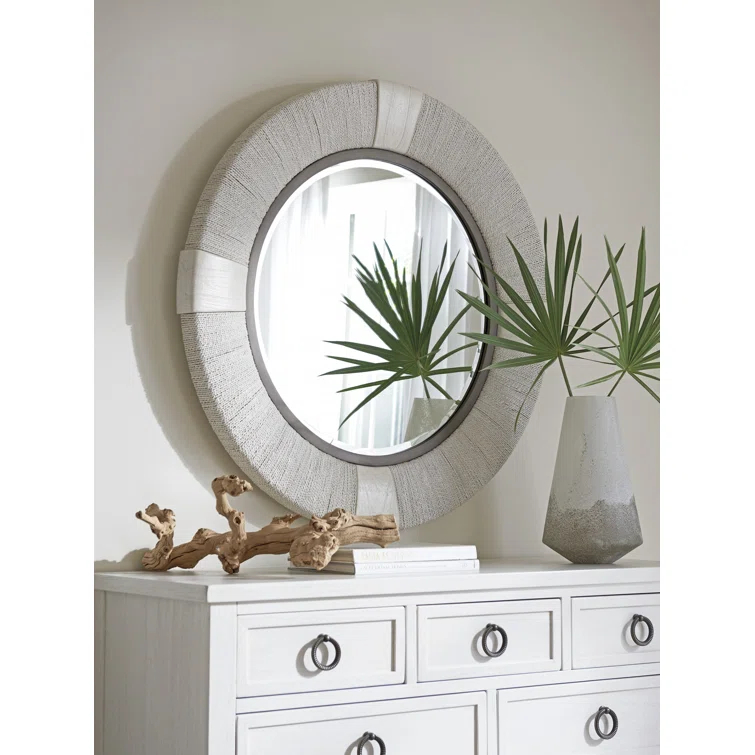 Tommy Bahama Home Ocean Breeze Seacroft Round Mirror