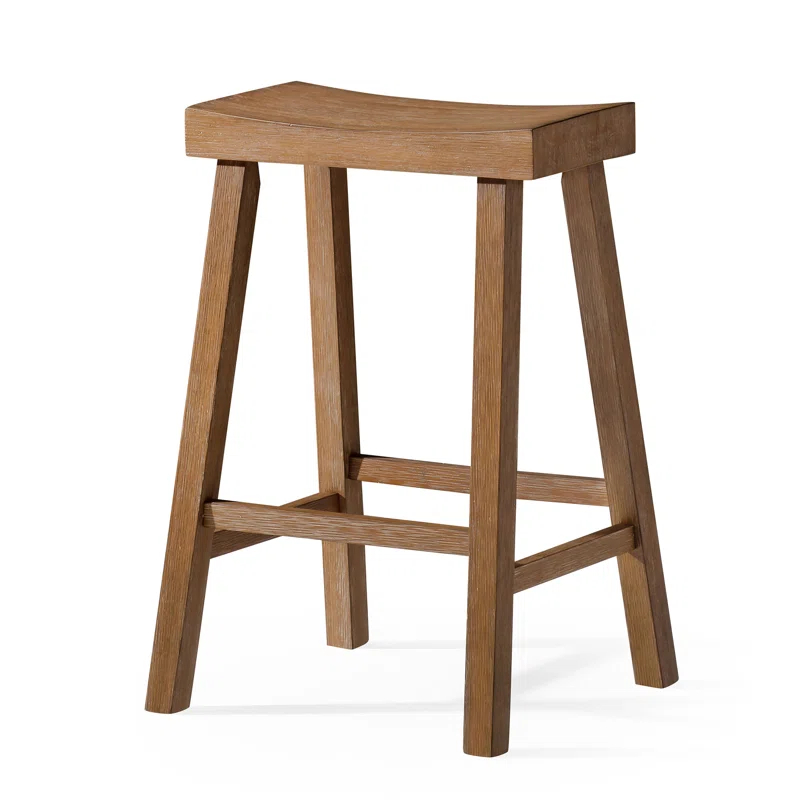 Maven Lane Vincent Wooden Kitchen Bar Stool