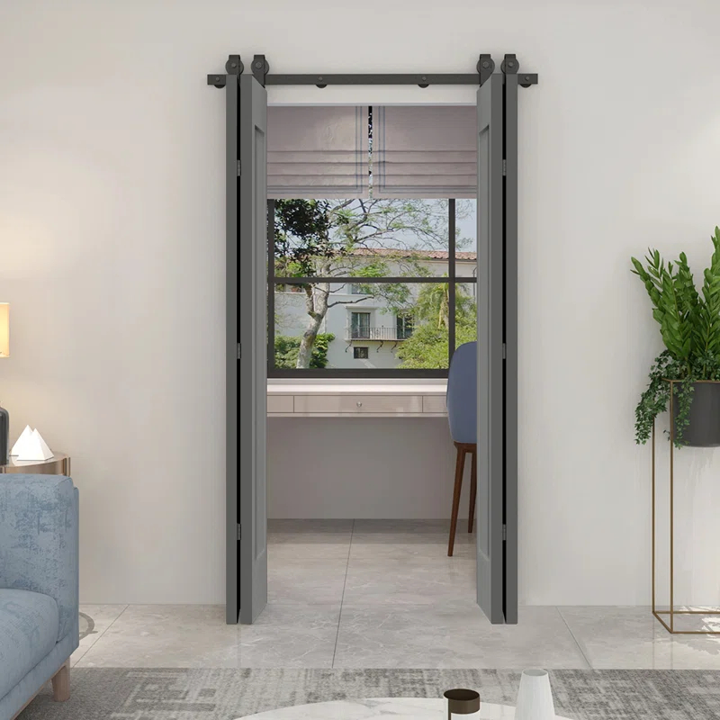 Calhome 72'' x 80'' Hollow Paneled Painted